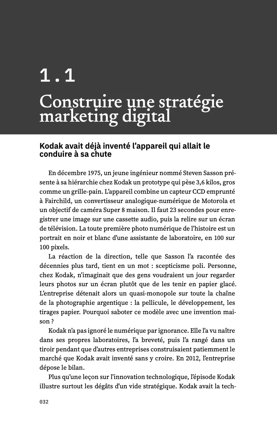 1.1 · Stratégie marketing digital · p. 32