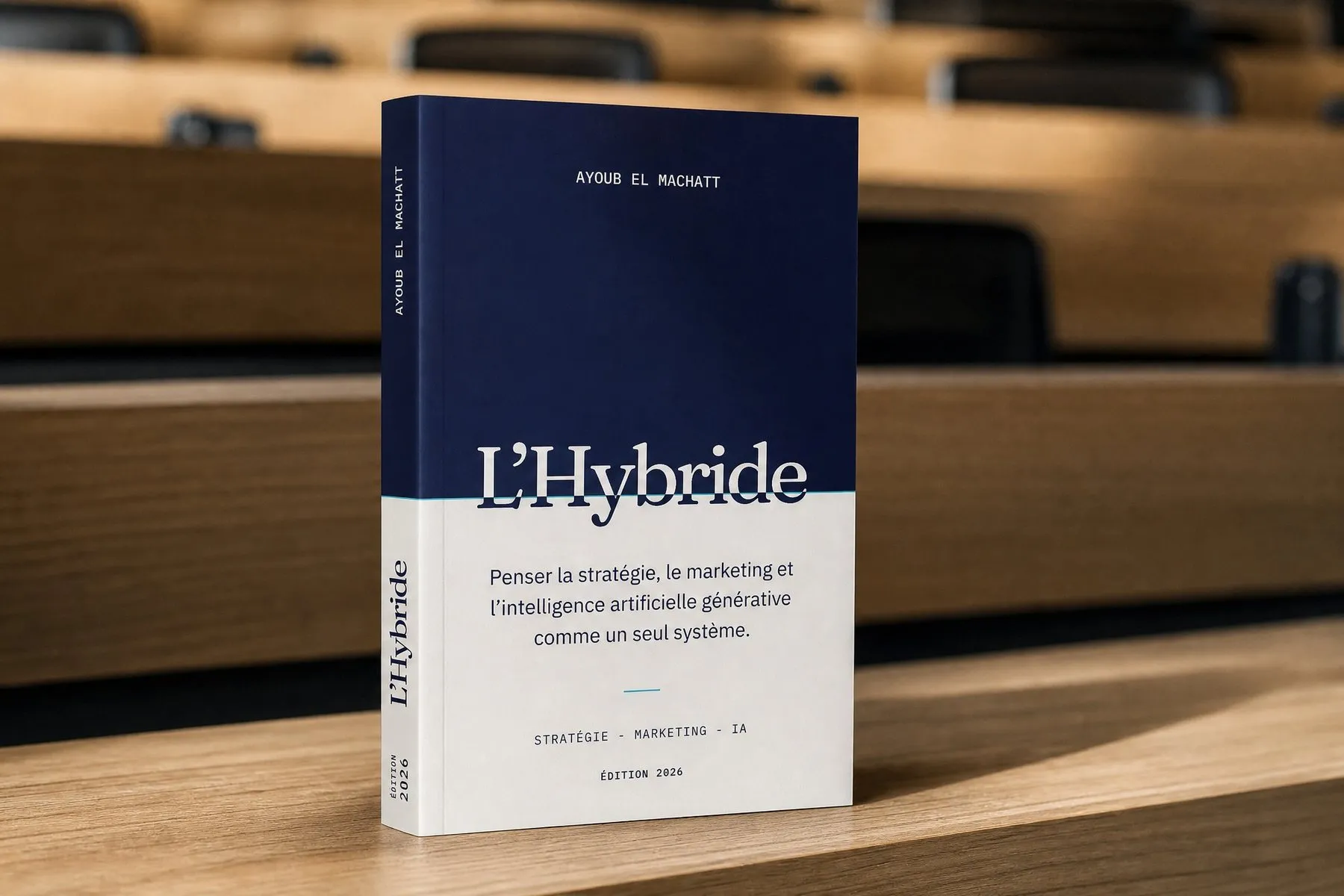 L’Hybride dans un amphithéâtre universitaire